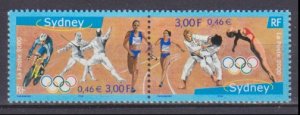 2000 France 3481-82Paar 2000 Olympic Games in Sydney 3,00 €