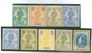 Malta #98/99/103-109 Unused Single