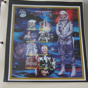 Micronesia 1998 Sc 324-5 space set MNH