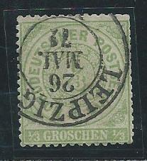 Germany (North German Confed) 14 1869 1/2gr Used (x2)