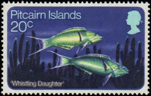 Pitcairn Islands #114-117, Complete Set(4), 1971, Fish, Never Hinged