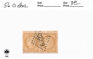 FRANCE  56   USED PAIR