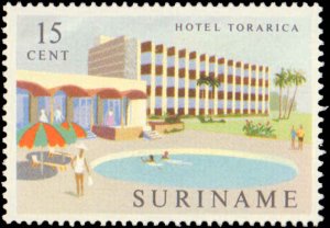 Suriname #306-307, Complete Set(2), 1962, Never Hinged