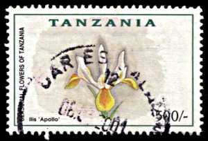 Tanzania 1964, postally used, Iris