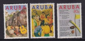 Aruba   #92-94  MNH  1993  folklore