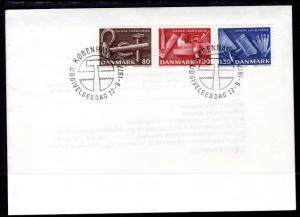 Denmark 606-608 U/A FDC