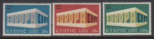 Cyprus 326-8 Europa mnh