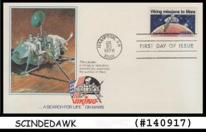 USA- 1978 VIKING MISSIONS TO MARS SPACE - FDC