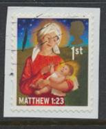 GB SG 3243 SC# 2973b Used on piece Christmas   2011    see details