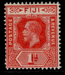 FIJI GV SG127a, 1d bright scarlet, NH MINT.