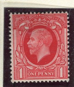 BRITAIN; 1934 early GV Portrait issue Mint hinged 1d. value