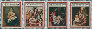 Samoa 1969 SG332-335 Christmas set MNH