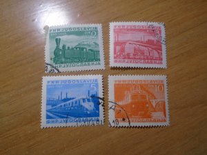 Yugoslavia  #  269-72  used