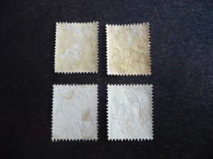 Stamps - Turks & Caicos - Scott# 25-28 - Used Part Set of 4 Stamps