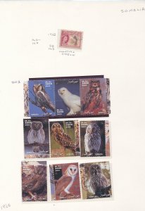 SOMALIA Sahara San Marino Sharjah Albania BIRDS MNH MH Used (Apx 120+) AGA044