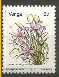 VENDA, 1979, MNH 9c, Flowers, Scott 13