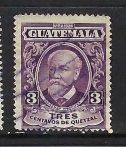 GUATEMALA 236 VFU Q999-4