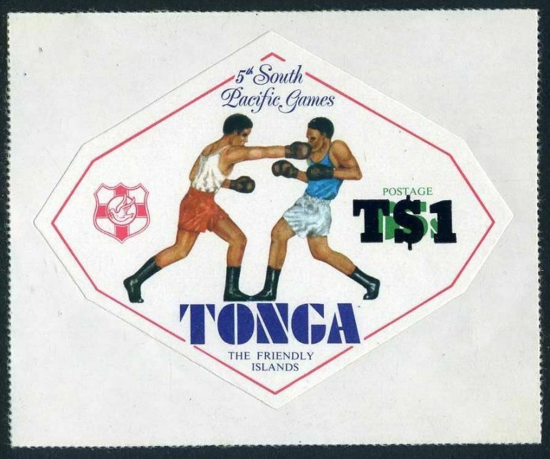 Tonga 482,MNH.Michel 774. 5th South Pacific Games,new value,1980.Boxing.