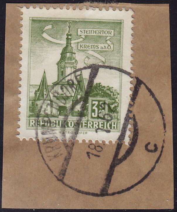 Austria - 1960 - Scott #626 - used - KRUMPENDORF pmk