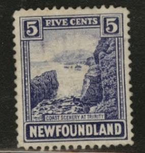 NEWFOUNDLAND Scott 135 used 5c 1924 CV $2.25