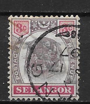 Malaya Selangor 29 Tiger single Used