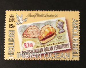 British Indian Ocean Territory #90, mnh, mint never hinged