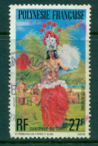 French Polynesia 1977 Tahitian dancer FU