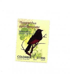 COLOMBIA 2010 BIRD ON TREE CHANGO COLOMBIANO FAUNA FLORA BIRDS USED