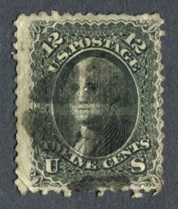 US 1861. 12c stamp. Used. Sc#69.