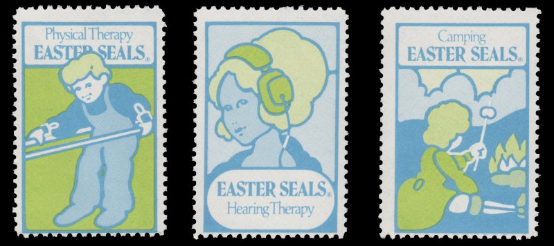 USA CINDERELLA STAMP. EASTER SEAL 1974. UNUSED. # 32