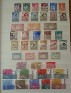Indonesia collection 1954-1982 MNH