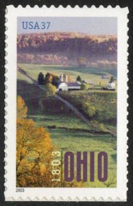 USA Sc. 3773 37c Ohio Statehood 2003 MNH single