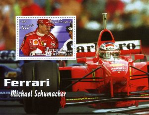 Somalia 2003 FERRARI Michael Schumacher s/s Perforated Mint (NH)