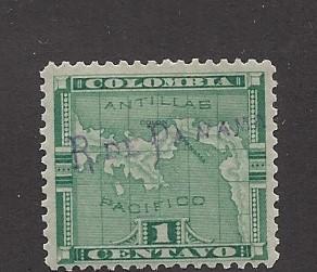Panama, 151, Overprint Violet Single,**Used**