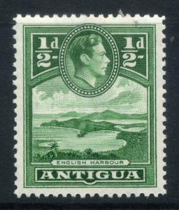 ANTIGUA;  1938 early GVI issue fine Mint hinged value,   1/2d.