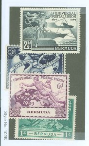 Bermuda #138-141  Single (Complete Set)