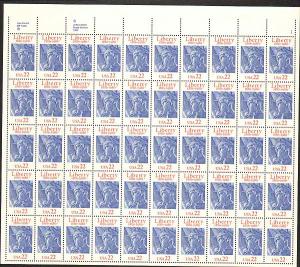 US #2224 Mint Sheet Liberty 