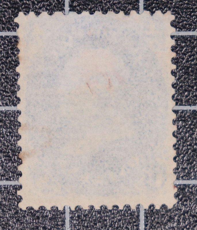 Scott 63 1 Cent Franklin Used Nice Stamp Partial Red Cancel SCV $45.00 