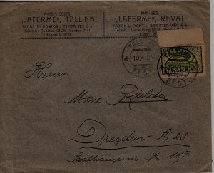 Estonia used cover 19.10.24 Tallinn