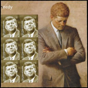 PCBstamps  US #5175 PB $2.94(6x{49c})John F. Kennedy, MNH, (PB6-4b)