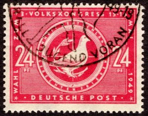 1949, Germany 24pf, Used CTO, Sc 10N46