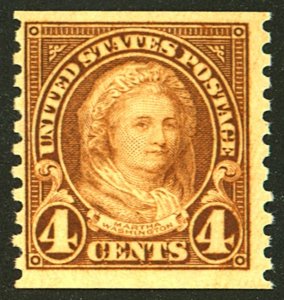 U.S. #601 MINT OG NH