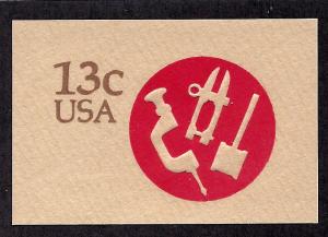 U575 Mint... Cut Square... SCV $0.35