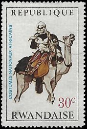 RWANDA   #272 MH (1)