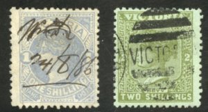 Australian States-Victoria Scott 153-154 - UF-VFH - SCV $30.25