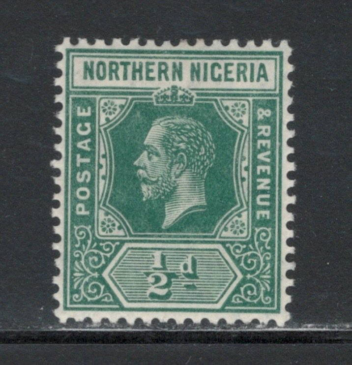 Northern Nigeria 1912 King George V 1/2p Scott # 40 MH