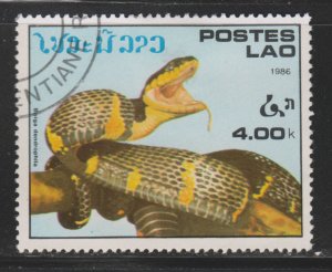 Laos 726 Snakes 1986