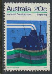 Australia  SC# 550    Shipping  Used