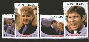 St. Lucia 839-840 MNH singles