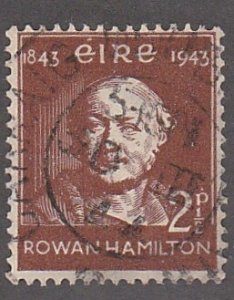 Ireland # 127, Sir Rowan Hamilton, Used, 1/3 Cat.